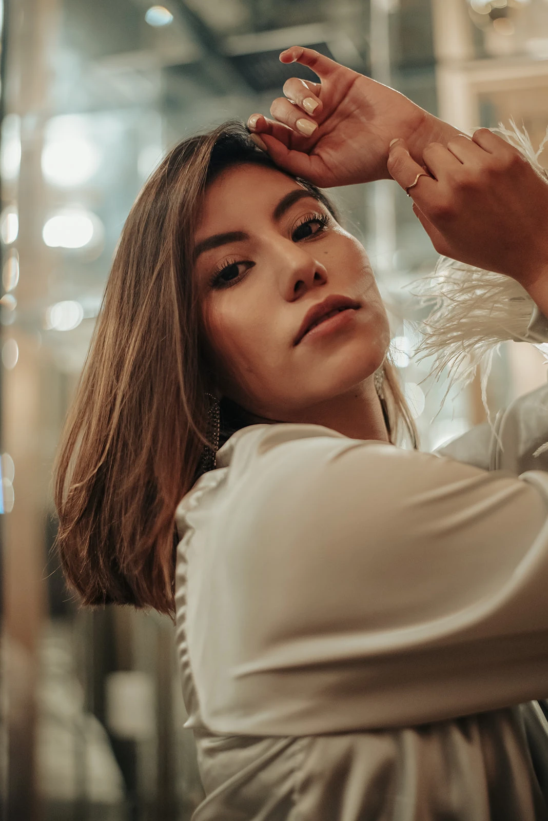 Editorial portrait of model and UGC creator Millen Guerrero